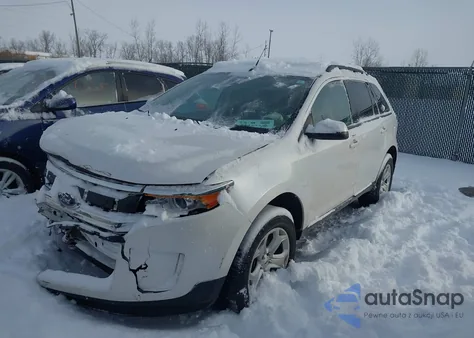 2014 Ford Edge Sel из США, поврежденный, VIN 2FMDK4JC1EBA15930